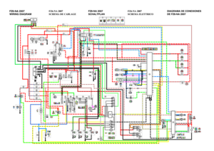 Page 532
FZ6-NA 2007
WIRING DIAGRAM
FZ6-NA 2007
SCHEMA DE CABLAGEFZ6-NA 2007
SCHALTPLANFZ6-NA 2007
SCHEMA ELETTRICODIAGRAMA DE CONEXIONES
DE FZ6-NA 2007 