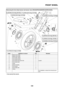 Page 181
FRONT WHEEL
4-8
* FZ6-NAHG/FZ6-SAHG
Removing the front wheel sensor and sensor rotor (FZ6-NA/FZ6-NAHG/FZ6-SA/FZ6-SAHG)
Order Job/Parts to remove Q’ty Remarks1 Brake hose holder 2
2 Brake hose holder 1
3 Front brake caliper  2
4 Front wheel sensor 1
5 Front wheel axle pinch bolt 1 Loosen.
6 Front wheel axle 1
7 Collar 1
8 Sensor housing 1
9 Front wheel 1
10 Front brake disc 2
11 Clamp 1 For installation, reverse the removal proce-
dure. 