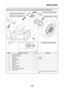 Page 189
REAR WHEEL
4-16
Removing the rear wheel sensor and sensor rotor (FZ6-NA/FZ6-NAHG/FZ6-SA/FZ6-SAHG)
Order Job/Parts to remove Q’ty Remarks
1 Rear wheel sensor 1
2 Rear brake caliper 1
3 Lock nut 2 Loosen.
4 Adjusting nut 2 Loosen.
5 Wheel axle nut 1
6 Washer 1
7 Rear wheel axle 1
8 Washer 1
9 Drive chain puller 2
10 Rear wheel 1
11 Rear brake caliper bracket 1
12 Sensor rotor 1 For installation, reverse the removal proce-
dure. 