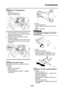 Page 339
TRANSMISSION
5-78
EAS26250
REMOVING THE TRANSMISSION
1. Remove: Main axle assembly “1”
(with the Torx® wrench)
▼▼▼▼▼▼▼▼▼▼▼▼▼▼▼▼▼▼▼▼▼▼▼▼▼▼▼▼▼▼
a. Insert two bolts “2” of the proper size, as  shown in the illustration, into the main axle 
assembly bearing housing.
b. Tighten the bolts until they contact the  crankcase surface.
c. Continue tightening the bolts until the main 
axle assembly comes free from the upper 
crankcase.
▲▲▲▲▲▲▲▲▲▲▲▲▲▲▲▲▲▲▲▲▲▲▲▲▲▲▲▲▲▲
EAS26260
CHECKING THE SHIFT FORKS
The following...