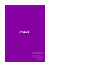 Page 138CVP-509 / 505 / 503 / 501
Owners Manual
DIC231
Thank you for purchasing this Yamaha Clavinova!
We recommend that you read this manual carefully so that you can fully take advantage of the advanced 
and convenient functions of the instrument.
We also recommend that you keep this manual in a safe and handy place for future reference .
Before using the instrument, be sure to read “PRECAUTIONS” on pages 6-7.
EN
Yamaha Home Keyboards Home Page http://music.yamaha.com/homekeyboard/
Yamaha Manual...