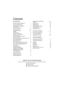 Page 33
Contents
For the User
Important Safety Information2
Your New Washer-Dryer4
Description of the Appliance5
Door locked light 5
Detergent dispenser drawer 5
The Control Panel6-10
Operating sequence11-14
Washing11
Load the laundry 11
Measure out the detergent 11
Measure out the fabric softener 11
Switch the machine on 11
Select the required programme/fabric 11
Select the temperature 12
Select the spin speed or the RINSE HOLD option 12
Select the desired options 12
Select the DELAY TIME 12
Start the...