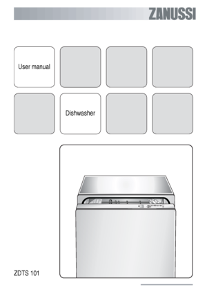Page 1User manual
Dishwasher
ZDTS 101
 