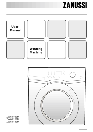 Page 1ZANUSSI
Manual
User
Machine
Washing
Z W G 11 0 0 M 
Z W G 11 4 0 M
Z W G 11 2 0 M
 