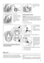 Page 21• remove the filter and clean it under the tap;
• if necessary, place thefilter cover in the right
position again.
• open the filter cover and insert the filter
again;
The filter is inserted correctly when the indicator on its
top is visible and blocked.
• close the filter cover;
• insert the mains plugagain.
Cleaning the water inlet filters
Important!  If the appliance doesnt fill, it takes a long time
to fill with water, the starting button flashes red or the
display (if available) shows the relevant...