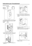 Page 21Dimensions de la niche
Instructions pour Iencastrement
PR0
540
21
D022
1
1. Glissez lappareil dans la niche. Poussez ˆ fond
D132
2. Appliquez le joint ˆ pression, entre lappareil et le
I
3. Ouvrez la porte et appuyez lappareil contre le
4. Appliquez la grille daŽration (B) et le
B
C
5. 
PR266
Ha
Hc
 