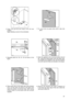 Page 4545
6. Place guide (Ha) on the inside part of the furniture
door, up and down as shown in the figure and
mark the position of external holes. After having
drilled holes, fix the guide with the screws
supplied.
5. Separate parts Ha, Hb, Hc, Hd as shown in the
figure.
4. Snap vent grill (B) and hinge cover (E) into
position.
Apply blanking covers (C-D) as indicated.
B E
C
D
PR266
HaHb
Hc
Hd
21 m
m
21 m
m
ca. 50 mm
90°
90°
ca. 50 mm
PR167
Ha
Hb
8mm
8. Open the appliance door and the furniture door at
90¡....