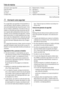 Page 28Índice de materias
Información sobre seguridad _ _ _ _ _ _ _ _ _ _ _ _  28
Panel de mandos _ _ _ _ _ _ _ _ _ _ _ _ _ _ _ _ _   30
Primer uso _ _ _ _ _ _ _ _ _ _ _ _ _ _ _ _ _ _ _ _   31
Uso diario _ _ _ _ _ _ _ _ _ _ _ _ _ _ _ _ _ _ _ _ _  31
Consejos útiles _ _ _ _ _ _ _ _ _ _ _ _ _ _ _ _ _ _  32Mantenimiento y limpieza _ _ _ _ _ _ _ _ _ _ _ _ _  33
Qué hacer si… _ _ _ _ _ _ _ _ _ _ _ _ _ _ _ _ _ _  34
Datos técnicos _ _ _ _ _ _ _ _ _ _ _ _ _ _ _ _ _ _ _  36
Instalación _ _ _ _ _ _ _ _ _ _ _ _ _ _ _ _ _...