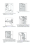 Page 14PR167
Ha
Hb
8mm
14
6. Place guide (Ha) on the inside part of the furniture door, up and down as shown in the figure and
mark the position of external holes. After having
drilled holes, fix the guide with the screws
supplied.
8. Open the appliance door and the furniture door at90°. Insert the small square (Hb) into guide (Ha).
Put together the appliance door and the furniture
door and mark the holes as indicated in the figure. 
5. Separate parts  Ha, Hb, Hc, Hdas shown in the
figure.
7. Fix cover (Hc) on...