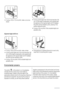 Page 14820
870
170
220
140
190
30
100
900
• If using a 140 to 170 mm plinth, make a cut-out as
shown.
140
190
• If using a plinth higher than 100 mm but less than 140
mm, cut the height compensation strip supplied with
the appliance to the required depth and fit it between
the plinth and the ventilation grille, pressing it into
position below this grille.
• If using a 100 mm plinth, fit the complete height com-
pensation strip.
Alignment height of 870 mm
100
150
30
100
• If using a 190 to 220 mm plinth, make a...