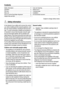 Page 2Contents
Safety information _ _ _ _ _ _ _ _ _ _ _ _ _ _ _ _ _  2
Operation _ _ _ _ _ _ _ _ _ _ _ _ _ _ _ _ _ _ _ _ _  4
First use _ _ _ _ _ _ _ _ _ _ _ _ _ _ _ _ _ _ _ _ _ _  4
Daily use _ _ _ _ _ _ _ _ _ _ _ _ _ _ _ _ _ _ _ _ _ _  4
How to use the EasyWater dispenser _ _ _ _ _ _ _  6
Helpful hints and tips _ _ _ _ _ _ _ _ _ _ _ _ _ _ _ _  7Care and cleaning _ _ _ _ _ _ _ _ _ _ _ _ _ _ _ _ _  8
What to do if… _ _ _ _ _ _ _ _ _ _ _ _ _ _ _ _ _ _ _  9
Technical data _ _ _ _ _ _ _ _ _ _ _ _ _ _ _ _ _ _  11...