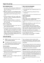 Page 15Helpful hints and tips
Normal Operating Sounds
• You may hear a faint gurgling and a bubbling sound
when the refrigerant is pumped through the coils or
tubing. This is correct.
• When the compressor is on, the refrigerant is being
pumped around and you will hear a whirring sound
and a pulsating noise from the compressor. This is
correct.
• The thermic dilatation might cause a sudden crack-
ing noise. It is natural, not dangerous physical phe-
nomenon. This is correct.
• When the compressor switches on or...