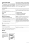 Page 54Protección del medio ambiente
Este aparato no contiene gases perjudiciales para
la capa de ozono, ni en el circuito de refrigerante
ni en los materiales aislantes. El aparato no se debe de-
sechar junto con los residuos urbanos. La espuma ais-
lante contiene gases inflamables: el aparato se debe de-
sechar de acuerdo con la normativa vigente, que puede
solicitar a las autoridades locales. No dañe la unidad de
refrigeración, en especial la parte trasera, cerca del inter-
cambiador de calor. Los materiales...