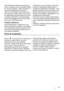 Page 93Jeśli temperatura otoczenia jest niska (np.
zimą), uszczelka może nie przylegać dokład‐
nie. W tym przypadku, należy poczekać na
naturalne dopasowanie się uszczelki.
Jeżeli nie chcą Państwo sami dokonywać
tych czynności, należy zwrócić się o pomoc
do najbliższego autoryzowanego punktu ser‐
wisowego. Specjalista z autoryzowanego
punktu serwisowego zmieni kierunek otwie‐
rania drzwi na Państwa koszt.
Przyłącze elektryczne
Przed podłączeniem urządzenia do sieci
elektrycznej należy sprawdzić, czy napięcie...