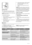 Page 32Defrosting the freezer
A certain amount of frost will always form on the
freezer shelves and around the top compartment.
Important! Defrost the freezer when the frost layer reaches
a thickness of about 3-5 mm.
To remove the frost, do these steps:
1. Switch off the appliance.
2. Remove any stored food, wrap it in several layers of
newspaper and put it in a cool place.
3. Leave the door open.
4. When defrosting is completed, dry the interior thor-
oughly and refit the plug.
5. Switch on the appliance.
6....