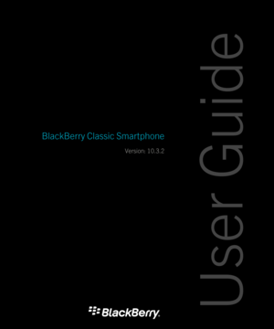 Page 1BlackBerry Classic Smartphone
Version: 10.3.2
User Guide 