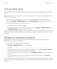 Page 279Lock your work space
If your BlackBerry device uses BlackBerry Balance technology to separate your work and personal activity, you can lock 
your work space and continue to access personal files, personal apps, and personal data in the personal space on your 
device.
You might be able to use the same password for your work space password and your device password, depending on the 
rules set by your administrator.
1.If you don