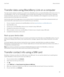 Page 35Transfer data using BlackBerry Link on a computer
This data transfer method is available if you switch from a BlackBerry device running the BlackBerry OS (version 5.0 to 7.1) 
or the 
BlackBerry 10 OS. You can use BlackBerry Link to transfer data and settings, such as phone history, media files, 
browser bookmarks, and more, to your new 
BlackBerry 10 device. BlackBerry Link is designed to move the data in your 
personal space but not the data in your work space.
Only the data saved in the storage space...