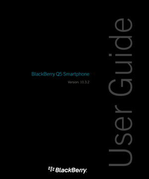 Page 1BlackBerry Q5 Smartphone
Version: 10.3.2
User Guide 