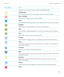 Page 225App or ServiceTasksGet answers to thousands of questions with the help of Wolfram Alpha.Text Messaging
Send a text message, reply to a text message, and search your text messages.
Apps and Settings
Open apps and change some of your device settings.
Search
Search the Internet with your preferred search engine, or search your device by keyword.
Navigation
Get directions to a specific address, city center, or point of interest.
Alarm
Set a new alarm, change existing alarms to a new time or frequency, and...