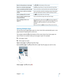 Page 87Return to the previous or next pageTap  or  at the bottom of the screen.
Return to a recently viewed pageTap  and tap History. To clear the history list, tap Clear.
Create a preaddressed Mail messageTouch and hold an email web link, then tap New Message.
Create a new or add to an existing 
contact Touch and hold a web link containing contact information, 
then tap Create New Contact or Add to Existing Contact.
Send a webpage URL via email Tap 
 and tap “Mail Link to this Page.”
Save an image or photo to...