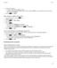 Page 652. Do one of the following:• To delete a single call log, highlight a call log.
• To delete a range of call logs, highlight a call log. Press and hold the  Shift key. On the trackpad, slide your finger up or
down. Release the  Shift key.
3. Press the 
 key >  Delete .
Add, change, or delete call log notes
1. From the Home screen, press the 
 key.
2. Highlight a call log.
3. Press the 
 key >  View > History .
4. Click a call log.
5. Press the 
 key.
• To add notes, click  Add Notes. Type call notes.
• To...