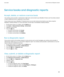 Page 285Service books and diagnostic reportsAccept, delete, or restore a service book Your wireless service provider or administrator might send a service book to your BlackBerry® device over the wireless networkto add an additional service or application to your device.
If your email account uses a BlackBerry® Enterprise Server, you can also receive service books on your device using the BlackBerry® Desktop Software. For more information, see the Help in the BlackBerry Desktop Software.
1. On the Home screen or...