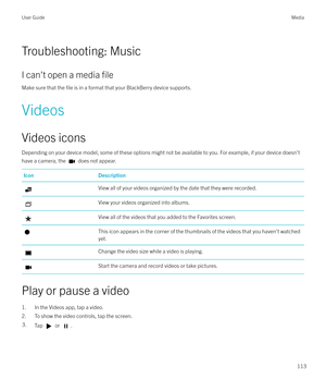 Page 113Troubleshooting: Music
I can