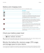 Page 131Battery and charging icons
The battery power level icons appear at the top of the home screen on your BlackBerry device.
IconDescriptionThe battery is charging.The battery is fully charged.The battery isn