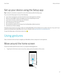 Page 17Set up your device using the Setup app
Tip: A network connection is required for some of the features within the Setup app.
You can use the Setup app to do any of the following:
