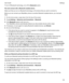 Page 149To turn off Bluetooth technology, turn off the Bluetooth switch.
PairandconnectwithaBluetoothenableddevice
Make sure that you turn on Bluetooth technology on the device that you want to connect to.
Before you can connect your BlackBerry device to another Bluetooth enabled device, you must pair 
them.
1.On the home screen, swipe down from the top of the screen.
2.Tap  Settings > NetworksandConnections > Bluetooth.
3.If the Bluetooth switch is off, turn it on.
Your BlackBerry device automatically...