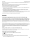 Page 265that are saved on your device. If your device is quarantined, your administrator might delete some or all 
the data on your device.
Note:A device can be quarantined only if the work account on the device is associated with an 
Enterprise Mobility Management (EMM) solution from 
BlackBerry.
To remove your device from quarantine, try the following:
tIf services arenht correctly activated on the SIM card in your device, try using a different SIM card or  changing your wireless service plan.
tIf your device...