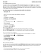 Page 76SetupPGPprotectedmessaging
If you use a work account that supports PGP protected messages, you can digitally sign, encrypt, or 
sign and encrypt messages using 
PGP protection. You need to store the recipienths public key on your 
BlackBerry device to send encrypted email messages. You need to store your private key on your device 
to send digitally signed email messages.
Your device supports keys in the following formats and file name extensions:
tPEM (.pem, .cer)
tASC (.asc)
1.Open a work email...