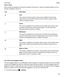 Page 99Scenemodes
Scene modes are designed to improve the quality of the picture or video by changing settings, such as 
contrast, brightness, and so on.
IconDescriptionAuto
This mode is the most common mode and is available for the camera, 
video camera, and 
Time Shift mode. Use Auto mode to capture a wide 
variety of everyday scenes.
Action
This mode is available for the camera and Time Shift mode. Action mode 
can help to take pictures of fast-moving objects. Try this mode when  capturing pictures of...