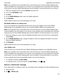 Page 217Note:If your calendar event is associated with a work email account, the Cisco WebEx Meetings app
must be installed in the work space on your device. If your calendar event is associated with a personal
email account, the Cisco WebEx Meetings app must be installed in the personal space on your device.
1. When you change an event, tap the  Calendar drop-down list.
2. Turn on the  AddWebEx  switch.
3. Tap  Save .
4. On the  WebExMeeting  screen, enter your WebEx password.
5. Tap  Schedule .
WebEx...