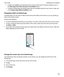 Page 232t To allow the installation of Android apps from sources other than the Amazon Appstore, turn onthe  AllowAppsfromOtherSourcestobeInstalled  switch.
t To inspect Android apps and identify apps that are potentially harmful to your device or data, turn on the  InspectAppsBeforeInstalling  switch.
NavigatingwithinanAndroidapp
In Android apps, you can show or hide an action bar at the bottom of the screen or you can quickly go
back to the previous screen.
Do any of the following:
t To see the...