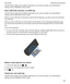 Page 246The NFC feature might not be available, depending on your service provider, your administratorhs
settings, and your BlackBerry device model.
ScanaQRCode,barcode,oranNFCtag
The NFC feature might not be available, depending on your service provider, your administratorhs
settings, and your BlackBerry device model.
When you scan a QR Code or barcode by using the Smart Tags app, your device saves the information
as a smart tag.
When you scan an NFC tag, your device opens the information in the...