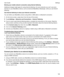 Page 158SharingyourmobilenetworkconnectionusingInternettethering
Additional charges might apply for using Internet tethering. On some networks you canht use some 
services on your 
BlackBerry device, such as email and BlackBerry Messenger, while you use Internet 
tethering.
UseInternettetheringtoshareyourInternetconnection
You can tether your BlackBerry device using either a USB cable or a Bluetooth connection.
1.On the home screen, swipe down from the top of the screen.
2.Tap  Settings >...