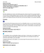 Page 6Relatedinformation
Downloadonlypartialtextinemail,78
ChangehowmessagesaredisplayedintheBlackBerryHub,78
ForwardaPINmessageasanemail,68
Setanout-of-officereply,77
Calendar
Reminder notifications for events in the Calendar app have a fresh new look! From an event reminder, 
you can notify the meeting organizer that you will be late, locate the meeting using 
BlackBerry Maps, set 
a custom snooze time instead of the default snooze time, or join a conference call. If you have...