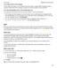 Page 83Icanhtattachafiletoatextmessage
The file might be too large, or your wireless service plan might not support MMS messaging, which is 
required to attach files to text messages. Contact your service provider for more information.
IcanhtfindtheBlackBerryHubortheTextMessagesicon
You might have removed the icons from your home screen. Try any of the following:
tEven though icons donht appear on your home screen, you can still access your messages directly 
from the 
BlackBerry Hub. On the...