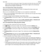 Page 195corner of the screen to set the point of regard. Then tap  on the bottom left corner of the screen 
again to return to the System Settings screen. With the point of regard on the minimized app, 
double-tap with two fingers to close the app.
TurnontheKeyboardEchosettingusinggestures
Make sure youhre saying what you think youhre saying. The Keyboard Echo feature reads screen 
information when you type in a text field.
When you turn on the BlackBerry Screen Reader, you can use gestures to complete...