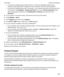 Page 288tTo import the certificate using a USB connection, connect your BlackBerry device to your 
computer using a USB cable. If necessary, on your computer, enter your device password.
tTo import the certificate using a Wi-Fi connection, on your device, swipe down from the top of the 
home screen. Tap 
 Settings > StorageandAccess. Turn on the AccessusingWi-Fi switch. 
Type a storage access password. Tap 
IdentificationonNetwork and make note of the 
Username.
2.On your device, on the home screen, swipe...