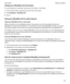 Page 39ChangeyourBlackBerryIDinformation
You can change your username, screen name, first name, or last name.
1.On the home screen, swipe down from the top of the screen.
2.Tap  Settings > BlackBerryID.
3.Tap .
UsingyourBlackBerryIDtoswitchdevices
UsingyourBlackBerryIDonanewdevice
When you switch to a new BlackBerry device, during setup, you will be prompted to enter your 
BlackBerry ID username and password. Iths important to use the same BlackBerry ID that you used on 
your previous device,...