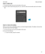 Page 14Insertamediacard1. To remove the back cover, pull up the bottom of the cover.
2. With the metal contacts facing away from you, insert the media card (microSD card) into the bottom
slot.
 
 
Insertorremovethebattery Before you start using your BlackBerry device, you should charge the battery. The battery in the box that
your device came in isnht fully charged.
1. To remove the back cover, pull up the bottom of the cover.
2. Do one of the following:
t To insert the battery, align the contacts....