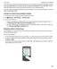 Page 239While most apps designed for Android smartphones can be installed and opened on BlackBerry devices,
some apps might make use of services that are not supported by BlackBerry 10 OS. BlackBerry 10 OS might also replace these services with alternate services (such as mapping services).
If you donht want to accept these potential risks and limitations, you should not install apps from sources
other than BlackBerry World.
ChangeyourAndroidappinstallationsettings 1. On the home screen, swipe down from the...