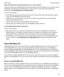 Page 35SomeofthedatafrommypreviousdeviceisnhtonmynewdeviceThe type of device you transferred data from and the version of device software on your previous device
determines what data can be transferred to your new device. For a list of the type of data that is transferred, visit 
www.blackberry.com/deviceswitch.
Try any of the following:
t Check that your personal email accounts are set up. Email accounts arenht transferred and need to be set up in the BlackBerry Hub on the device.
t Check that your...