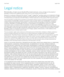 Page 115Legal noticel 2015 BlackBerry. All rights reserved. BlackBerry s
 and related trademarks, names, and logos are the property of
BlackBerry Limited and are registered and/or used in the U.S. and countries around the world.
Bluetooth is a trademark of Bluetooth SIG. Android `
, Google `
, Google Play `
 and other marks are are trademarks of Google
Inc. Qualcomm and IZat are trademarks of Qualcomm Incorporated. Wi-Fi, Wi-Fi CERTIFIED Miracast, Wi-Fi Direct, and Wi- Fi Protected Setup are trademarks of the...