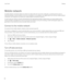 Page 62Mobile networkA mobile network connection allows your device to make calls and, if you have a data plan, use data services such as
Internet browsing. In some locations, such as in a hospital or on an airplane, you might need to turn 
o