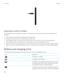 Page 138 
Keeping your battery charged
Your BlackBerry device uses a lithium-ion battery. To maximize your use of this type of battery, when possible, do the 
following:
