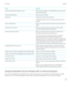 Page 199TaskGestureSwitch the BlackBerry Keyboard layoutWith the point of regard on the BlackBerry Keyboard, swipe 
down with one finger.Accept word predictionSwipe up with one finger.Select textDouble-tap and hold with one finger.
This gesture selects a text chunk and includes the cursor 
position.
Clear a text selectionWhen you have text selected, double-tap and hold with one 
finger.Extend the text selectionWhen you have text selected, swipe from left to right to 
increase the selection by one text...